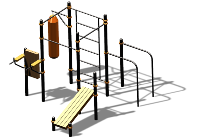 Спортивный комплекс воркаут ВС-93 в Чебоксарах