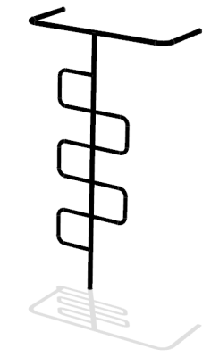 Стойки с шестом-змейка ВС-32 в Чебоксарах