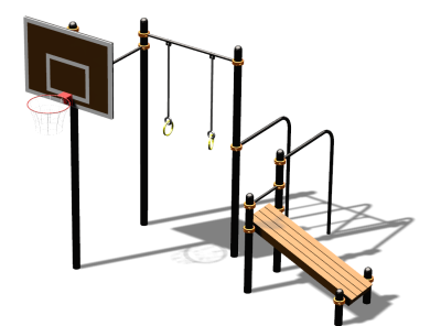 Спортивный комплекс воркаут ВС-143 в Чебоксарах