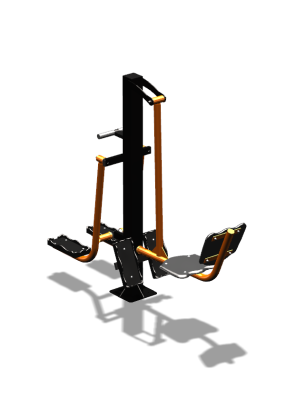 Уличный тренажер "Жим ногами Шпагат" УТ315 в Чебоксарах