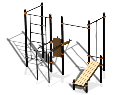 Спортивный комплекс воркаут ВС-145 в Чебоксарах