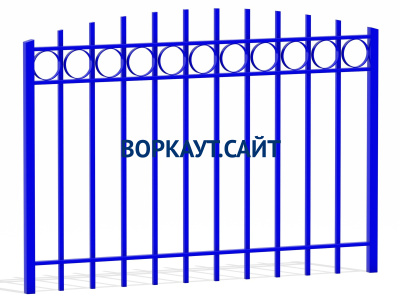 Ограждение спортивной площадки МАФ 5005 в Чебоксарах Ограждение спортивной площадки МАФ 5005 в Чебоксарах
