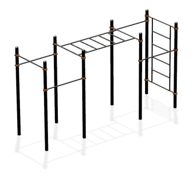 Спортивный комплекс воркаут ВС-54 в Чебоксарах