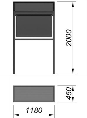 Информационный стенд МАФ 6006 в Чебоксарах