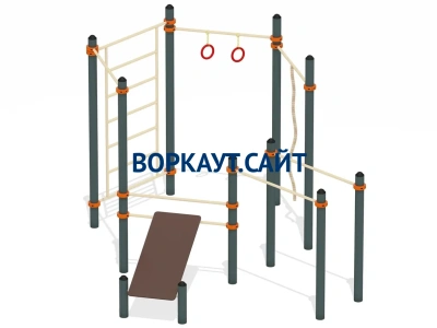 Спортивный комплекс воркаут ВС-49 в Чебоксарах