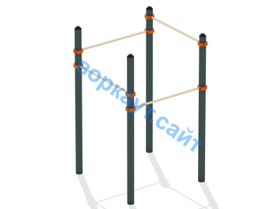 Турник четырехуровневый ВС-11 в Чебоксарах